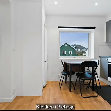 Апартаменты New Renovated Top Floor In Honningsvag, North Cape *